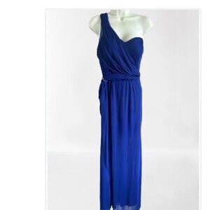 Joanna Chen Blue Formal Dress